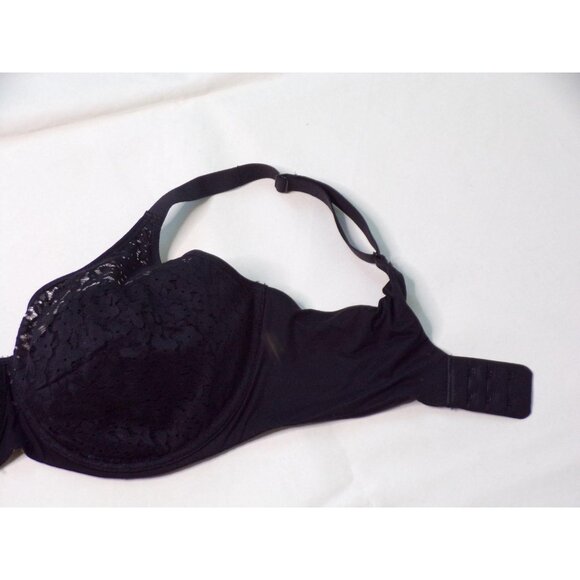 🆕 CHANTELLE Norah Underwire Non-Padded Bra 38D Black #13F1 - Picture 10 of 12